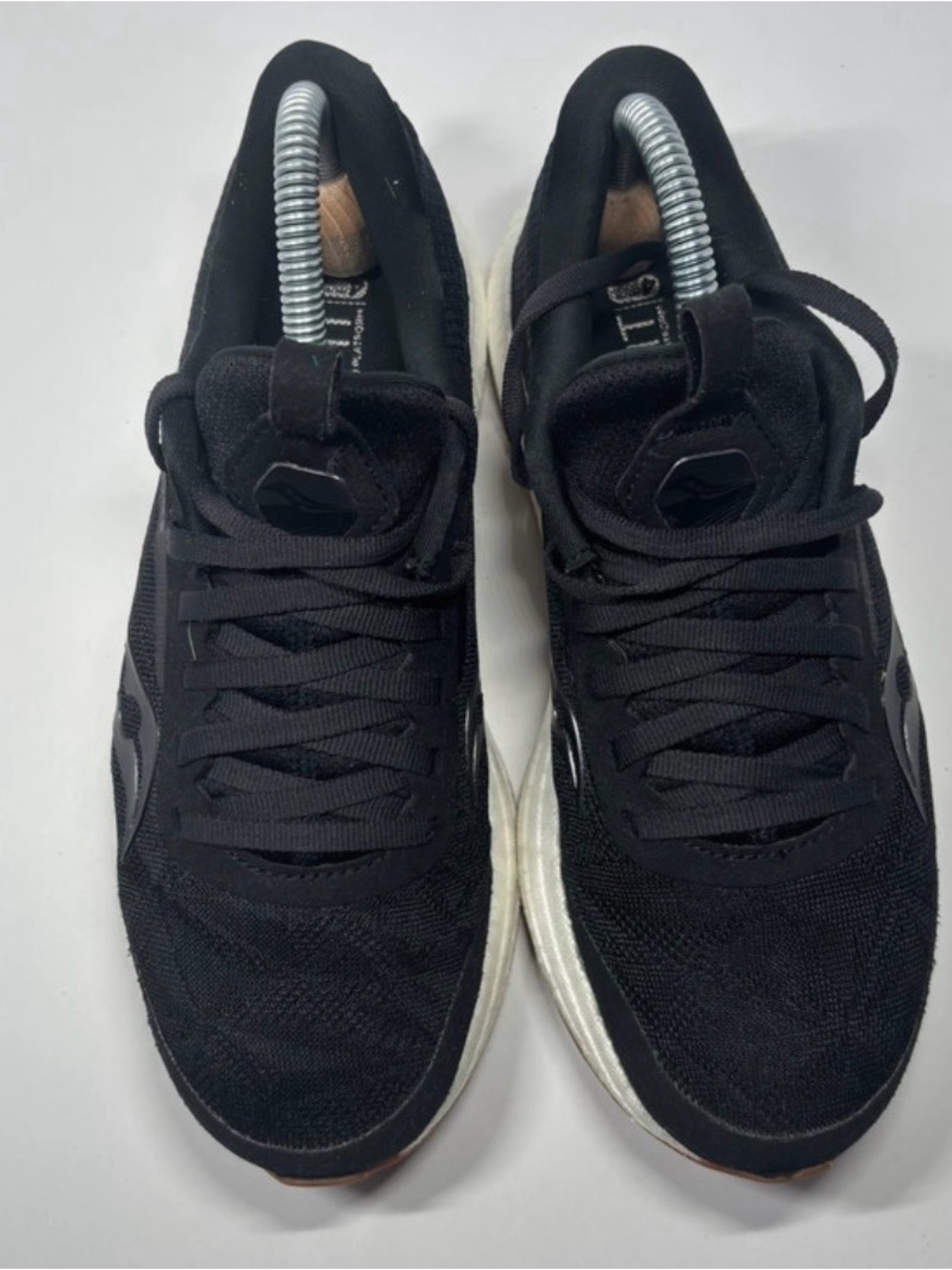 Saucony Women's Black and White Running Sneakers - Picture 5 of 9